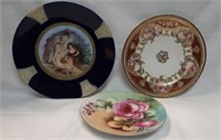 (3) Porcelain Plates - See Description
