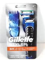 NEW Gillette Styler 3 in 1 Trimmer/Shaving Kit