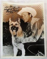 Roy Rogers Inscribed Autographed Publicity Photo