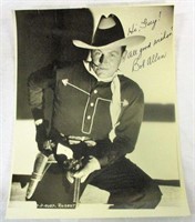 Bob Allen Inscribed Autographed Publicity Photo