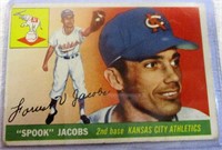 1955 Topps #61 "Spook" Jacobs Baseball Card