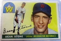 1955 Topps #60 Dean Stone Baseball Card