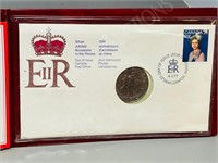 U.K- 1977 Queens Jubilee crown
