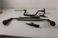 Antique Draw Knife, Drill & More