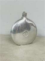 8" metal round flask by Universal