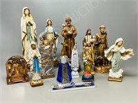 collection of religious items