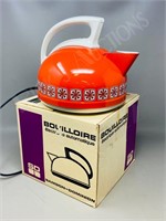 1970's red electric kettle