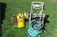Hose, Reel, Gas Cans