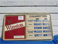 Vintage Cigarette Sign