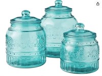 Pioneer Woman Glass Cannister Set