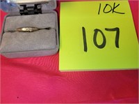 Ring marked 10K