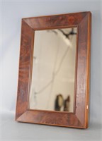 Mirror in 'Empire' Mahogany Frame