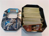 Pokemon Cards Various Years plus tin