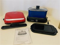 New George Foreman & Slow Cooker