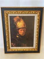 Rembrandt Van Rijn Print Man in Golden Helmet