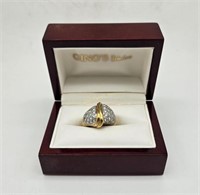 18k Gold 2.83 Cts Diamond Ring (appraised At 10k)