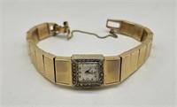 Angie 14k Gold & Diamond Women's Wristwatch