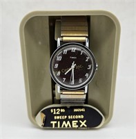 Timex Red Face Mens Wristwatch