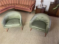 2 Mcm Thayer Coggin Tub Chairs