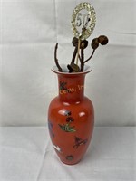 10" Oriental Vase