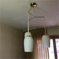 Vintage Mcm Ceiling Light