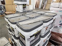 1 LOT 12 CONTAINERS SAKRETE PERMASAND POLYMER