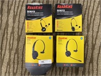 Four Bluetooth Headsets