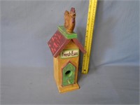 Wood Chicken Bird House