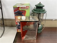 Two Coleman Lanterns with Fuel