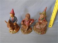 Lot of 3 Tom Clarke Gnomes