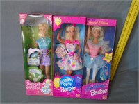 3 Barbie Dolls - NIB