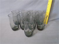 Lot of Charcoal Glasses