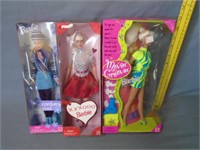 3 Barbie Dolls - NIB