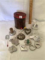 Thermometers and Vintage Cookie Cutters