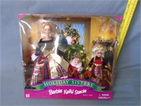Holiday Sisters Barbie Doll - NIB