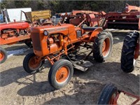 Allis Chalmers B Tractor With Belly Mower