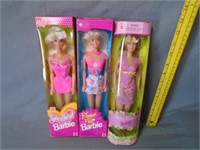 3 Barbie Dolls - NIB