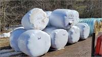 12 Wrapped Round Bales 2nd Crop Alfalfa/Grass Dry