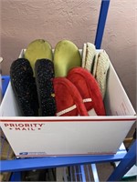 BOX LOT OF SIZE 7/8 SLIPPERS