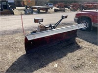 Western 8' Snowplow with Mount and Wiring
