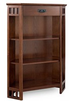 Mantel Corner Bookcase with 3 Shelf