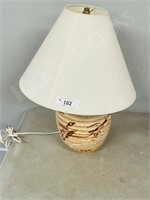 20" pottery table lamp