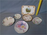 Lot of Handpainted Plates & Platters