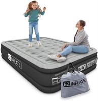 EZ INFLATE Double High Luxury Air Mattress Twin