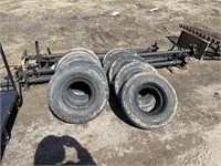 (5) Axles and 10 Tires For Trailer