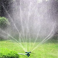 Kupton Lawn Sprinkler System, 360° Rotating Adju
