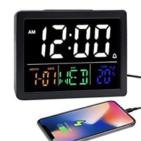 Alarm Clocks, PICTEK Digital Alarm Clock with 5-
