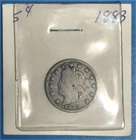 1893 5 Cents USA