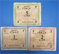 1943 Italy Allied Military Currency