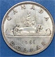 1961 Silver Dollar Canada